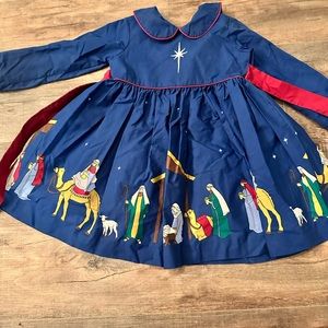 Eleanor rose nativity dress size 3/4
